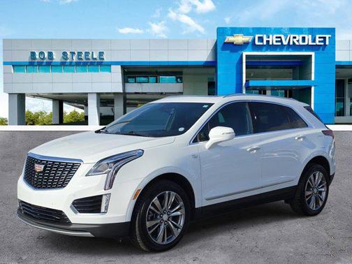 Crystal White 2024 Cadillac XT5 Premium Luxury