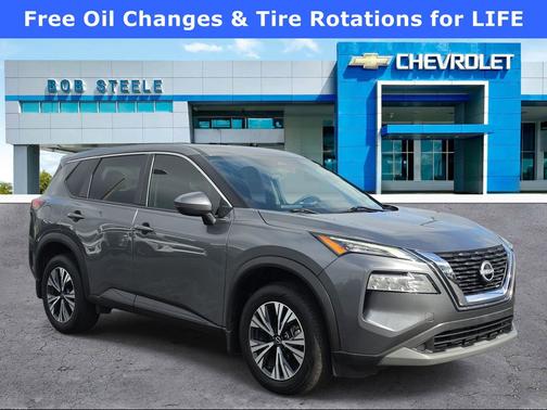 Gun Metallic 2022 Nissan Rogue SV