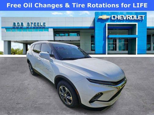 Summit White 2023 Chevrolet Blazer 3LT