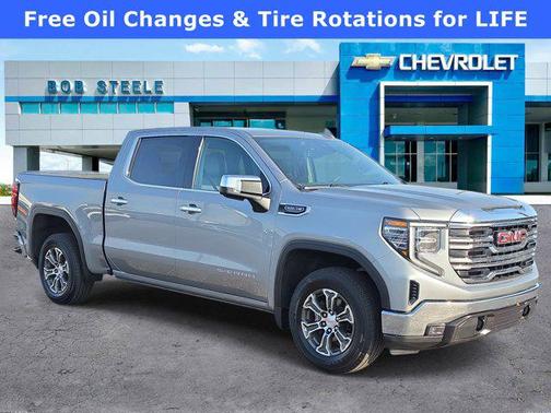 Sterling Metallic 2024 GMC Sierra 1500 SLT