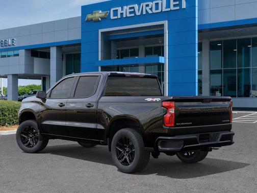Black 2026 Chevrolet Silverado 1500 Custom