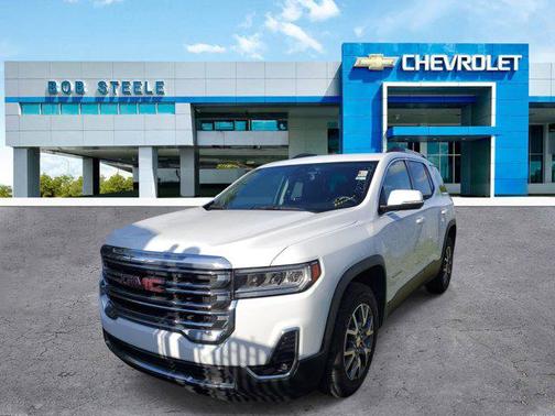 Summit White 2023 GMC Acadia AWD SLT