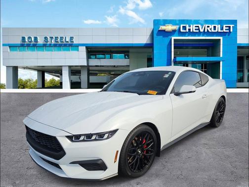 Oxford White 2024 Ford Mustang EcoBoost Premium