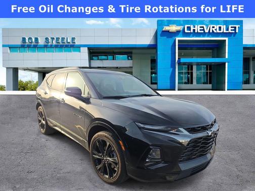 Black 2022 Chevrolet Blazer RS