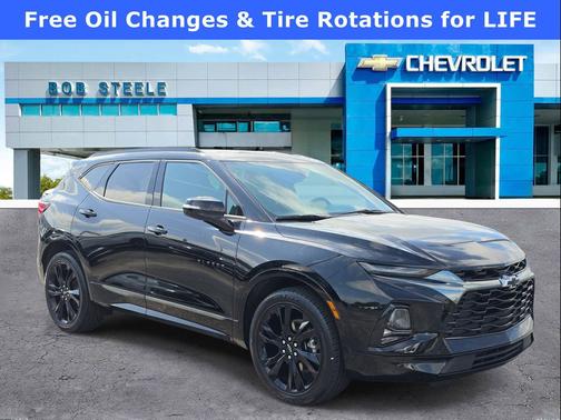 Black 2022 Chevrolet Blazer RS