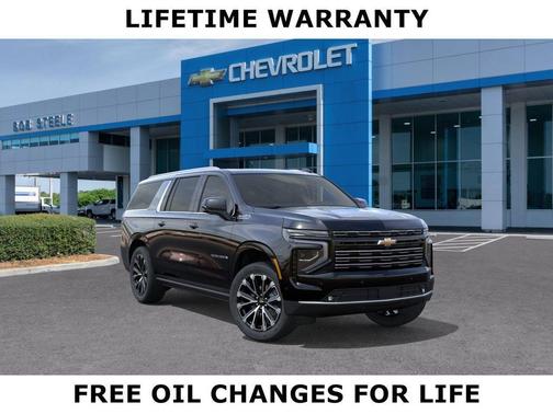 Black 2026 Chevrolet Suburban High Country, 4WD