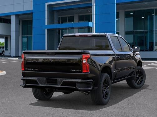 Black 2026 Chevrolet Silverado 1500 Custom