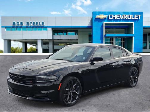 Pitch Black Clearcoat 2023 Dodge Charger SXT
