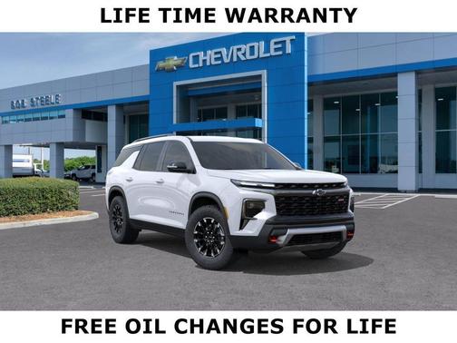 White 2026 Chevrolet Traverse AWD Z71