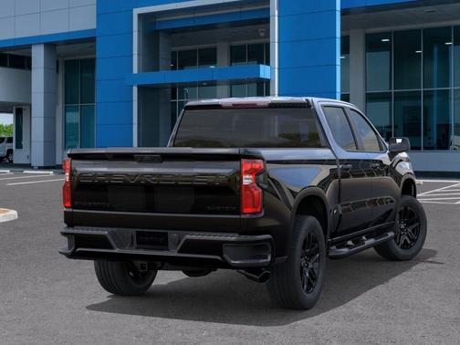 Black 2026 Chevrolet Silverado 1500 Custom