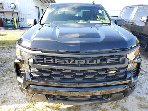 Black 2024 Chevrolet Silverado 1500 Custom