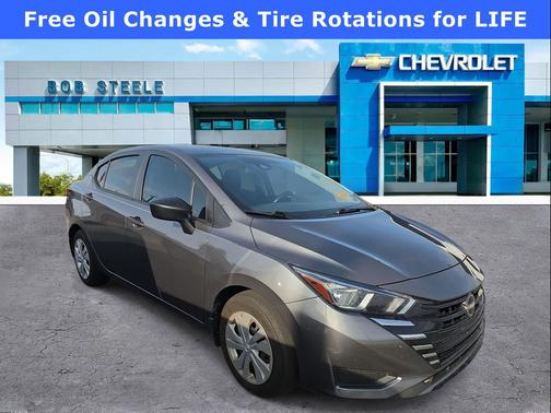 Gun Metallic 2024 Nissan Versa 1.6 S