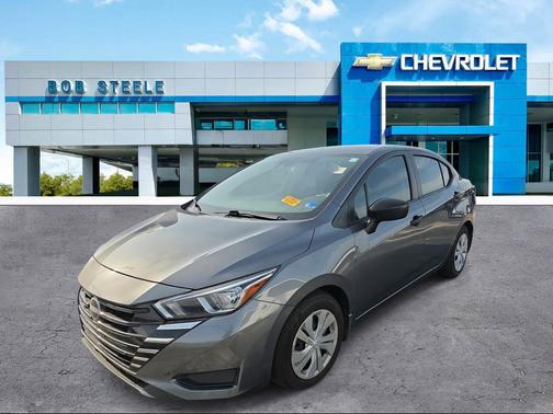 Gun Metallic 2024 Nissan Versa 1.6 S