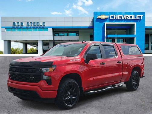 Red Hot 2025 Chevrolet Silverado 1500 Custom