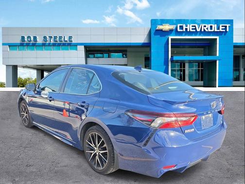 Reservoir Blue 2024 Toyota Camry SE