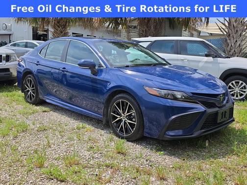 Reservoir Blue 2024 Toyota Camry SE