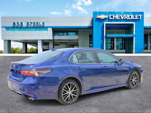 Reservoir Blue 2024 Toyota Camry SE