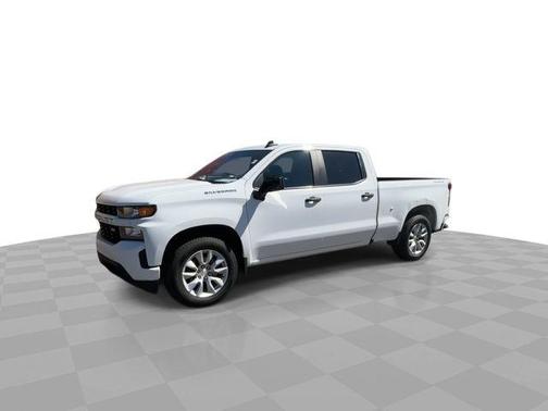 Summit White 2021 Chevrolet Silverado 1500 Custom