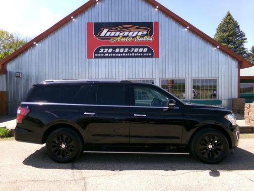 Agate Black Metallic 2019 Ford Expedition Max Limited