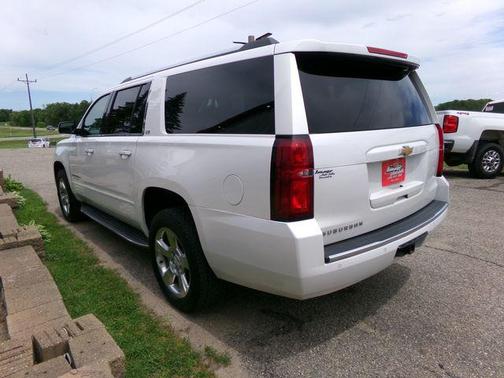 White 2016 Chevrolet Suburban LTZ