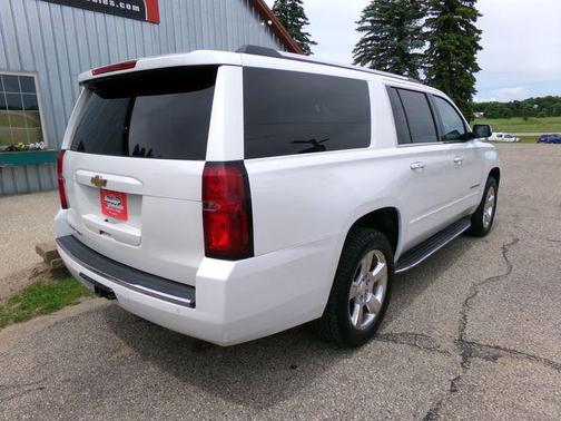 White 2016 Chevrolet Suburban LTZ