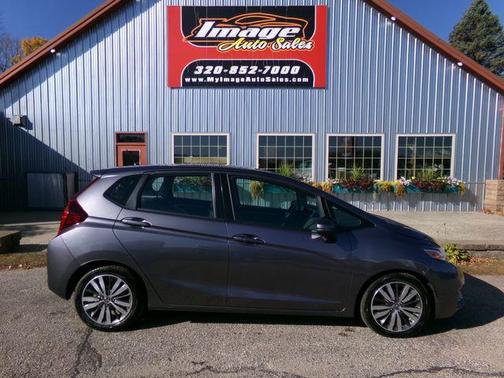 Modern Steel Metallic 2015 Honda Fit EX