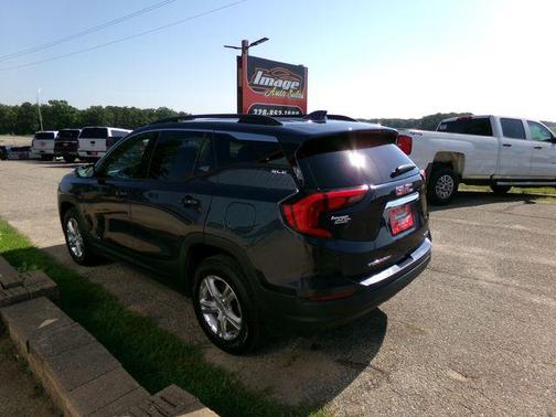 Blue Steel Metallic 2018 GMC Terrain SLE