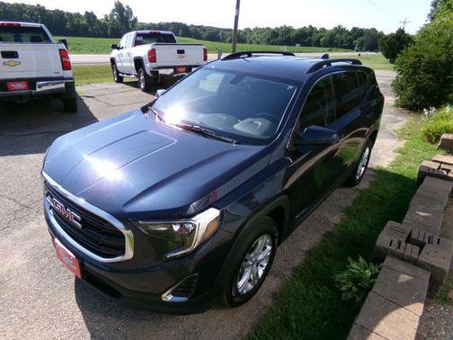 Blue Steel Metallic 2018 GMC Terrain SLE