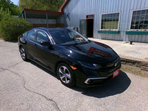 Crystal Black Pearl 2021 Honda Civic LX