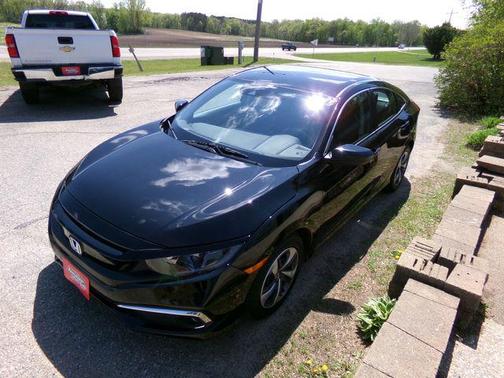 Crystal Black Pearl 2021 Honda Civic LX