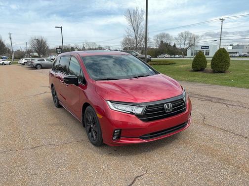 Radiant Red Metallic Ii 2024 Honda Odyssey