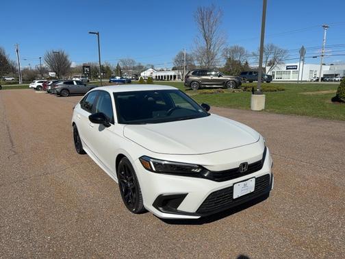 Platinum White Pearl 2023 Honda Civic