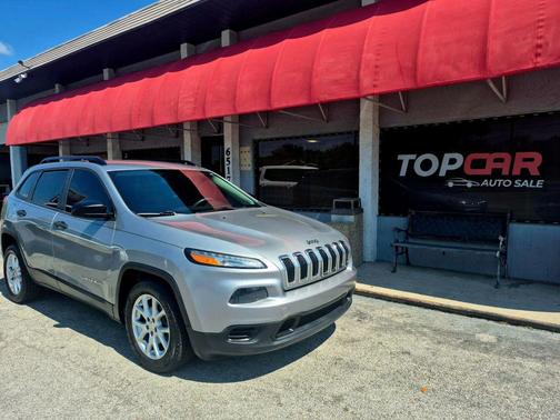 Billet Silver Metallic Clearcoat 2015 Jeep Cherokee Sport