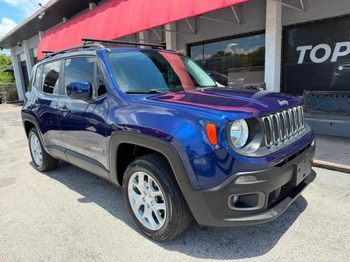 Jetset Blue 2017 Jeep Renegade Latitude
