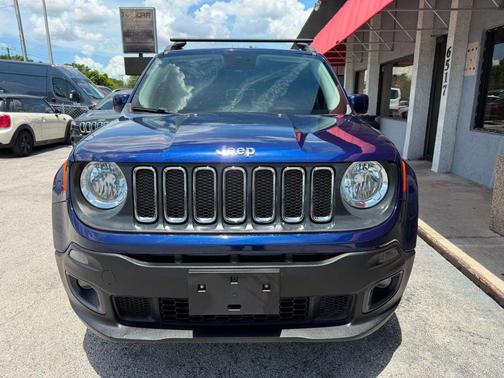 Jetset Blue 2017 Jeep Renegade Latitude
