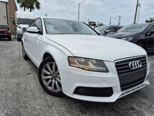 White 2012 Audi A4 2.0T Premium
