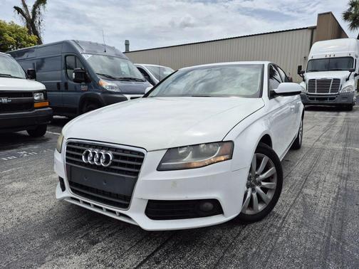White 2012 Audi A4 2.0T Premium