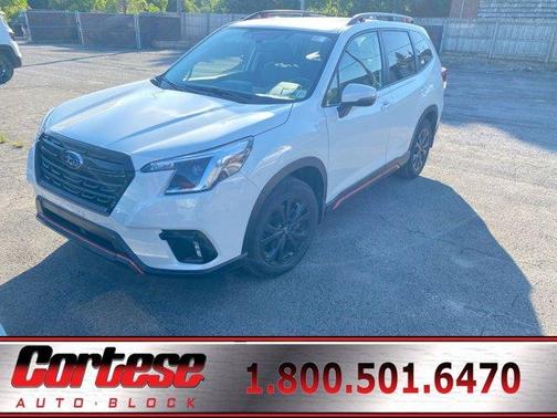 Crystal White Pearl 2024 Subaru Forester Sport