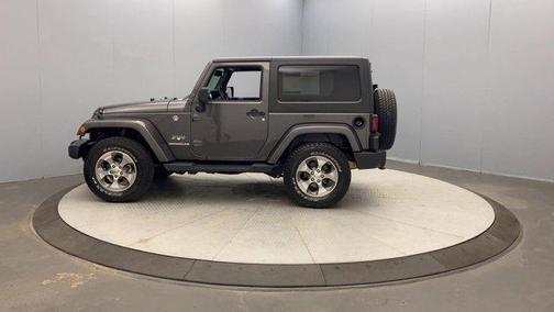 Granite Crystal Clearcoat Metallic 2017 Jeep Wrangler Sahara