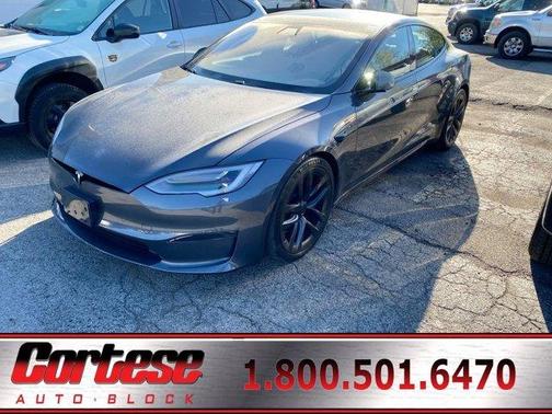 Gray 2022 Tesla Model S Base