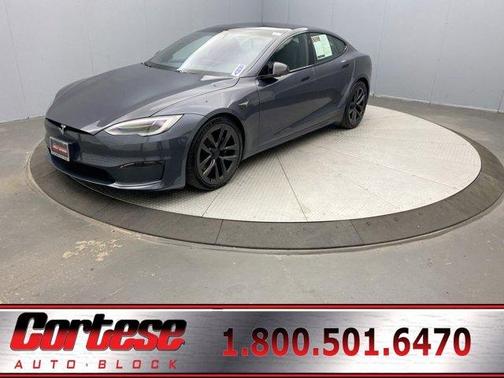 Gray 2022 Tesla Model S Base
