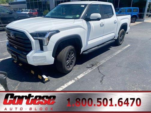 White 2024 Toyota Tundra SR5