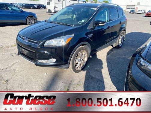 Black 2016 Ford Escape Titanium