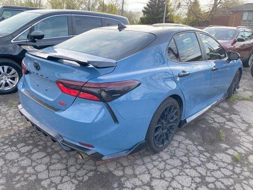 Blue 2022 Toyota Camry TRD V6