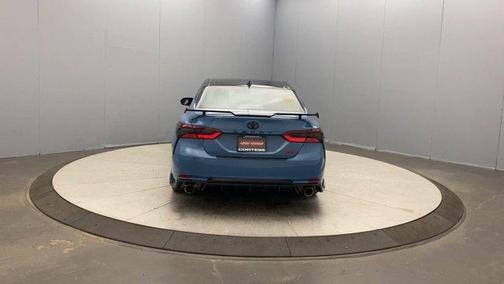 Blue 2022 Toyota Camry TRD V6
