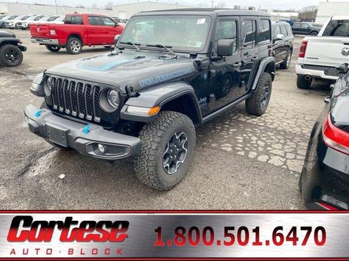 Black Clearcoat 2023 Jeep Wrangler 4xe Rubicon