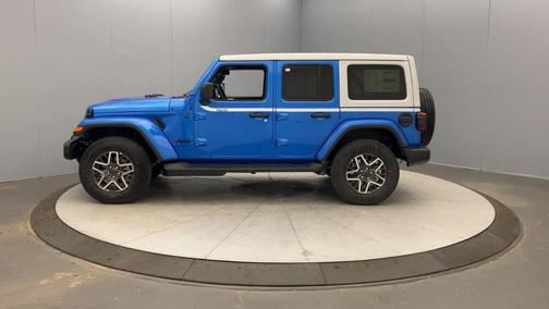 Hydro Blue Pearlcoat 2026 Jeep Wrangler Sahara