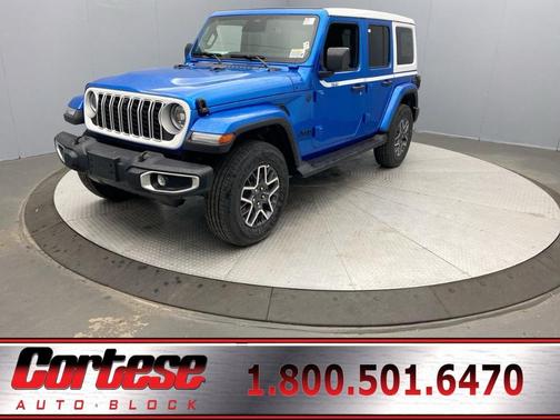 Hydro Blue Pearlcoat 2026 Jeep Wrangler Sahara