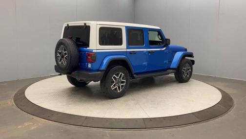 Hydro Blue Pearlcoat 2026 Jeep Wrangler Sahara