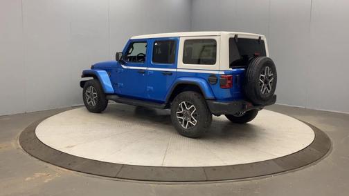 Hydro Blue Pearlcoat 2026 Jeep Wrangler Sahara